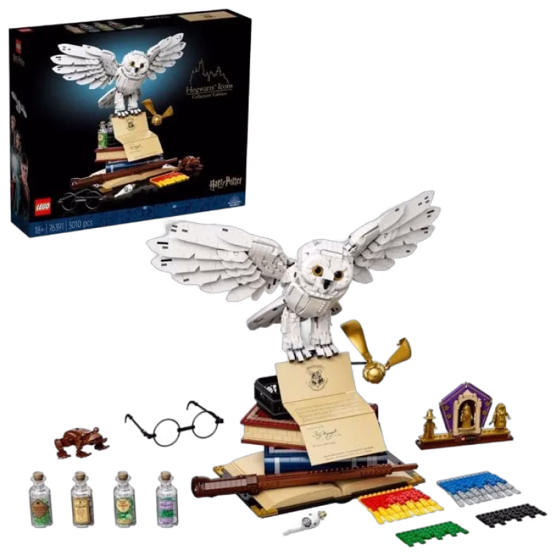 LEGO Harry Potter 76391 Hogwarts ikoner (Samlarutgåva)