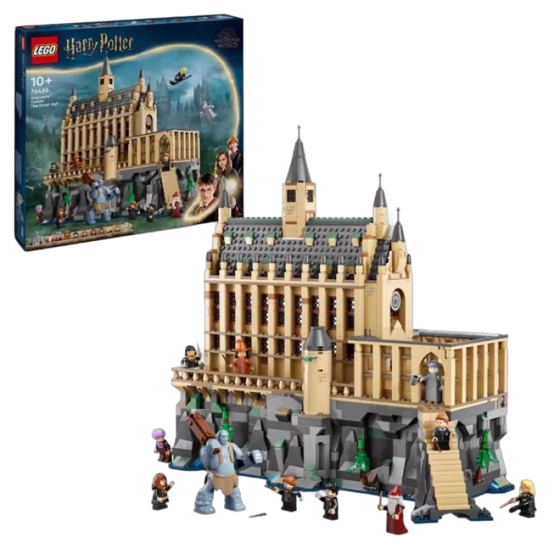 LEGO Harry Potter 76435 Hogwarts slott: stora salen