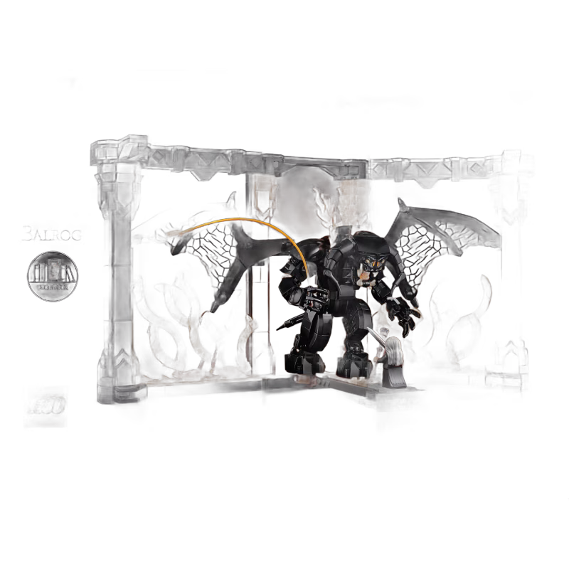LEGO Icons 10367 Sagan om ringen: bokstöd med Balrog