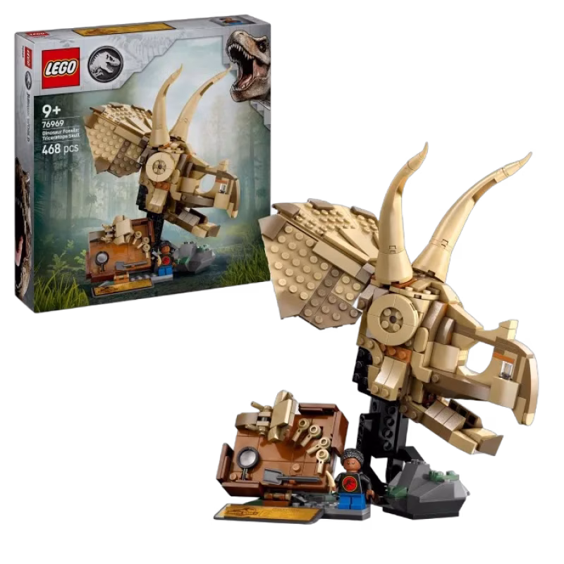 LEGO Jurassic World 76969 Dinosauriefossiler: Triceratopsskalle