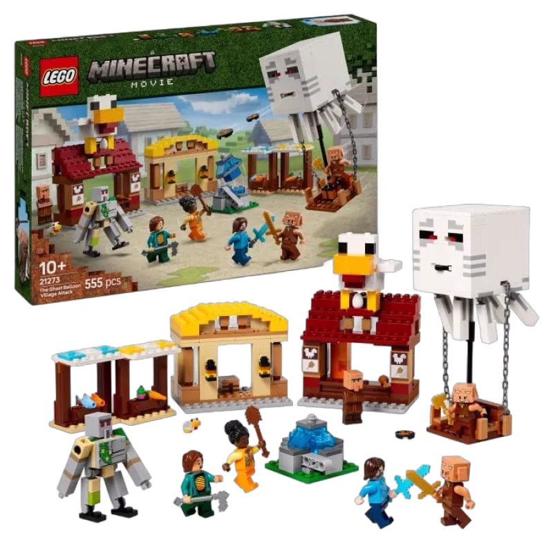 LEGO Minecraft 21273 Byanfall med gastballong