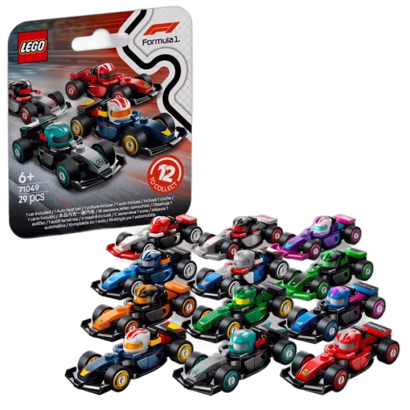 LEGO Minifigures 71049 F1 racerbilar att samla