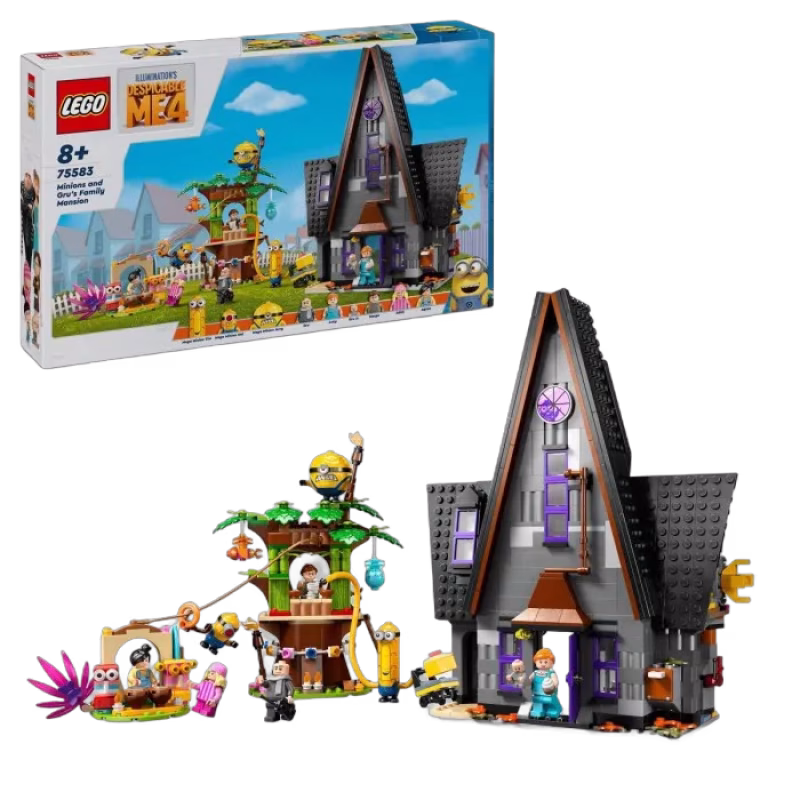 LEGO Minions 75583 Minionernas och Grus familjehem