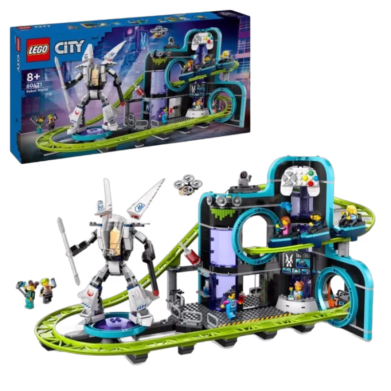 LEGO My City 60421 Robot World bergochdalbanepark
