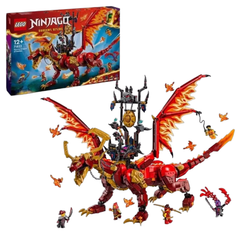LEGO Ninjago 71822 Rörelsens källdrake