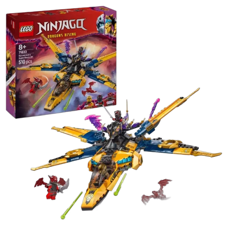 LEGO Ninjago 71833 Ras och Arins superstormplan