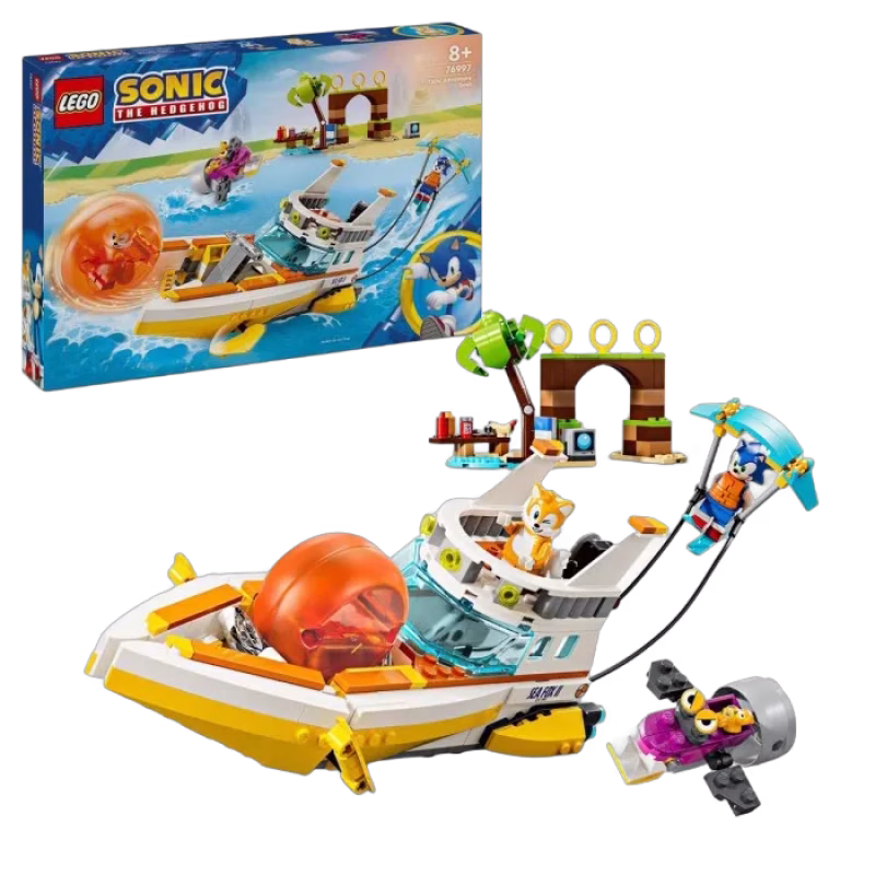LEGO Sonic 76997 Tails äventyrsbåt