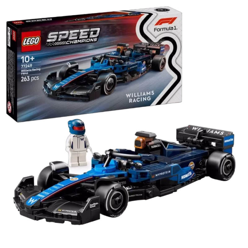 LEGO Speed Champions 77249 Williams Racing FW46 F1 racerbil