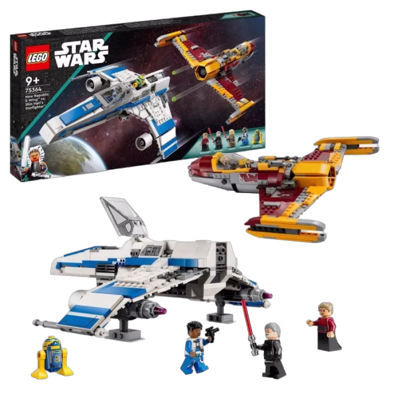 LEGO Star Wars 75364 New Republic E-Wing vs. Shin Hati’s Starfighter
