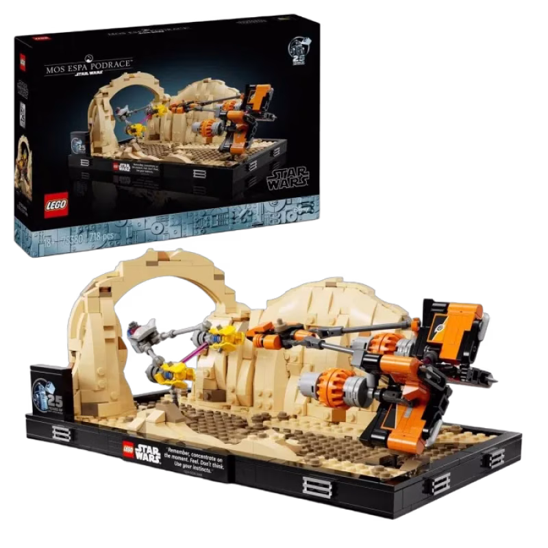 LEGO Star Wars 75380 Mos Espa Podrace Diorama