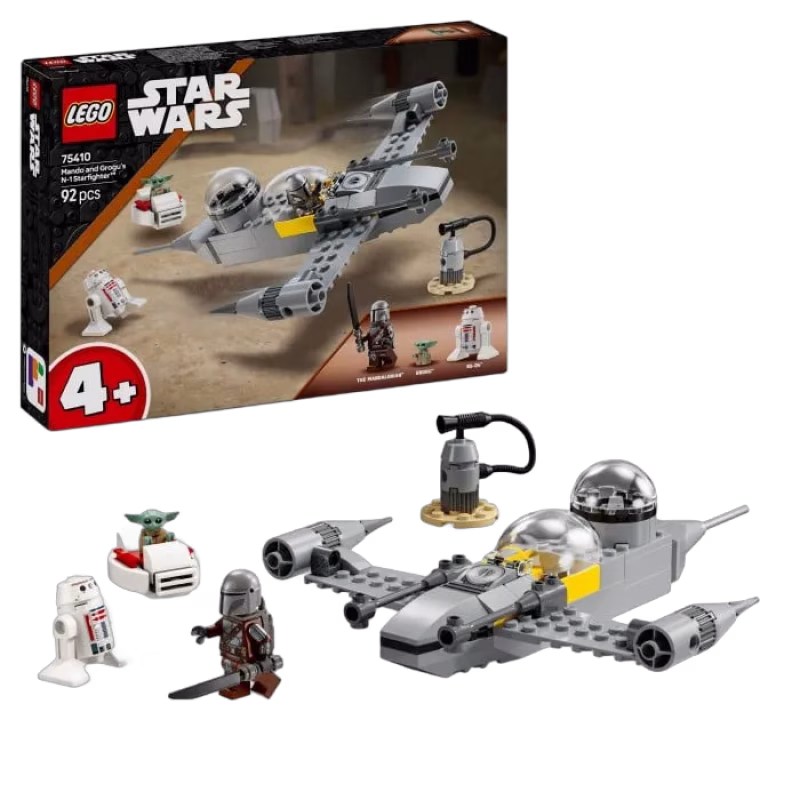 LEGO Star Wars 75410 Mando and Grogu's N-1 Starfighter