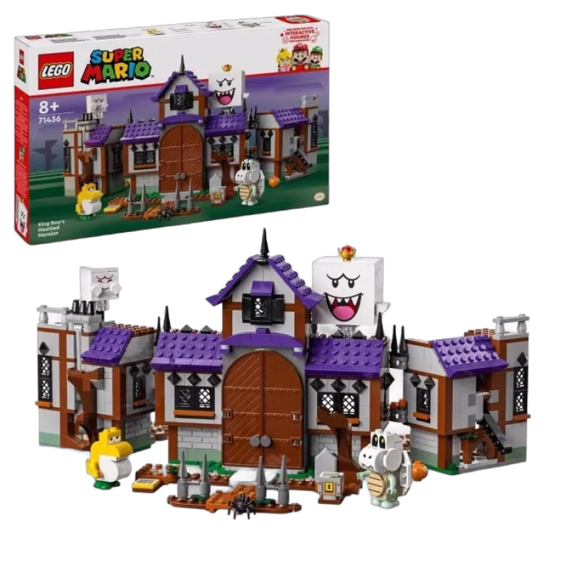 LEGO Super Mario 71436 King Boos hemsökta herrgård