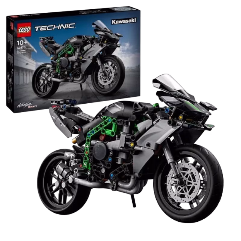 LEGO Technic 42170 Kawasaki Ninja H2R Motorcykel