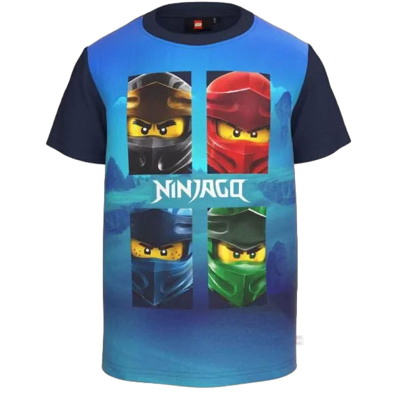 Lego Wear T-shirt, Dark Blue Melange, 104