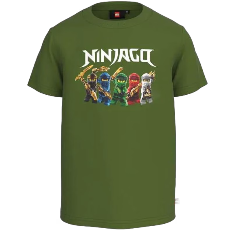 Lego Wear T-shirt, Green Melange, 98