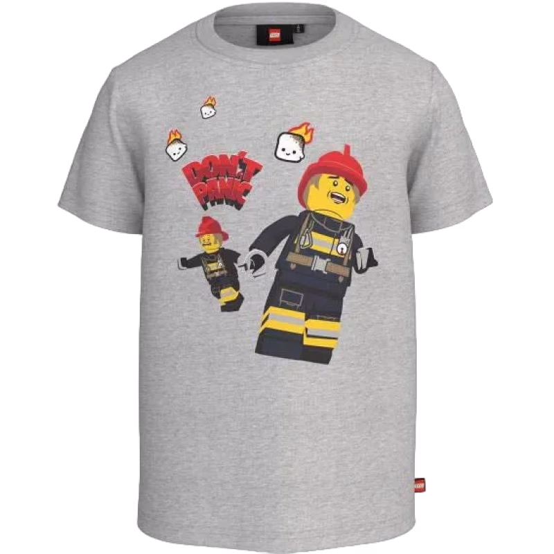 Lego Wear T-shirt, Grey Melange, 116