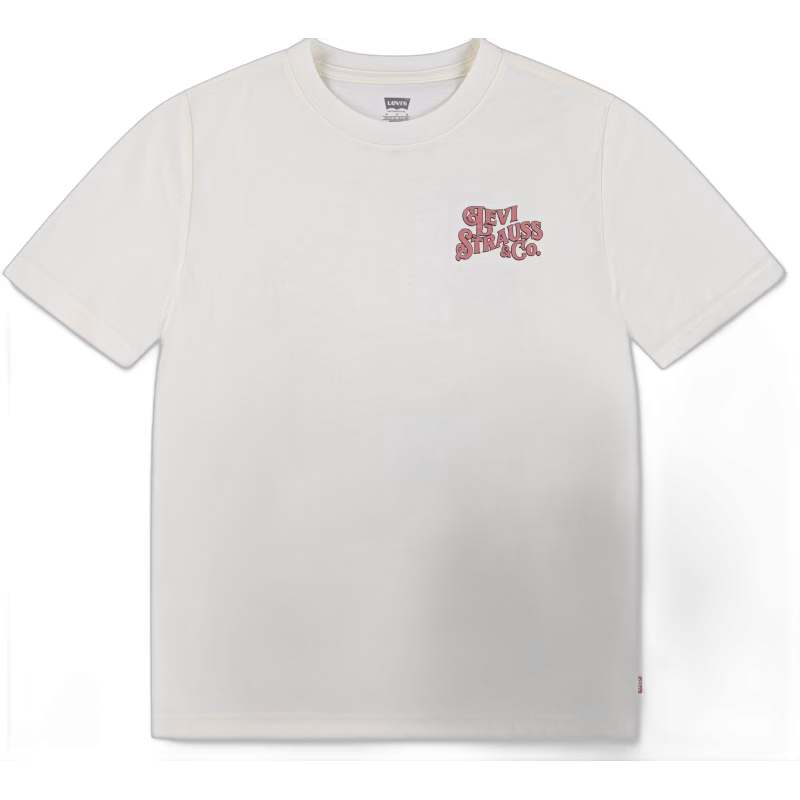 Levi's LVB Worn By Cowboys T-shirt, Egret, 98