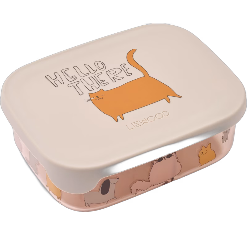 Liewood Arthur Matlåda Tritan Cats and Dogs (Sandy)