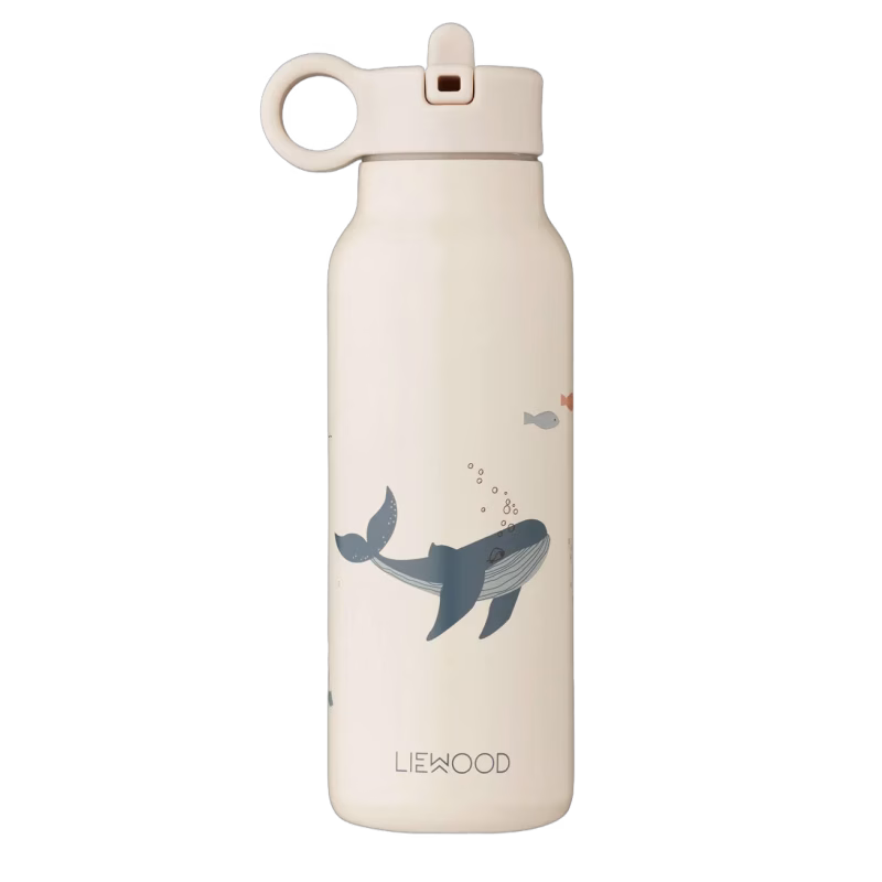 LIEWOOD Falk Vattenflaska 350 ml, Sea Creature/Sandy