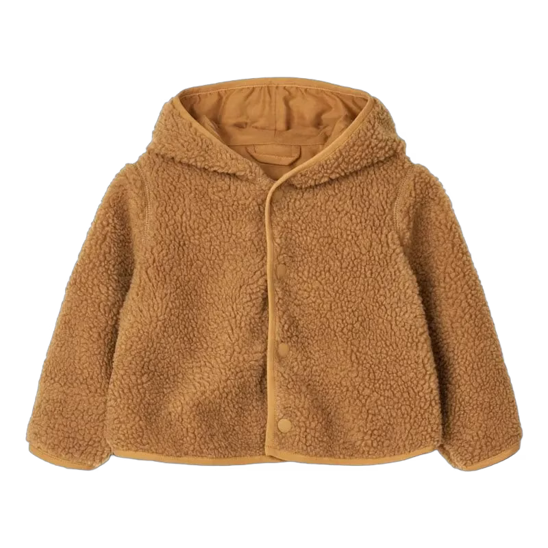 Liewood fleecejacka Inge Pile strl 56, golden caramel