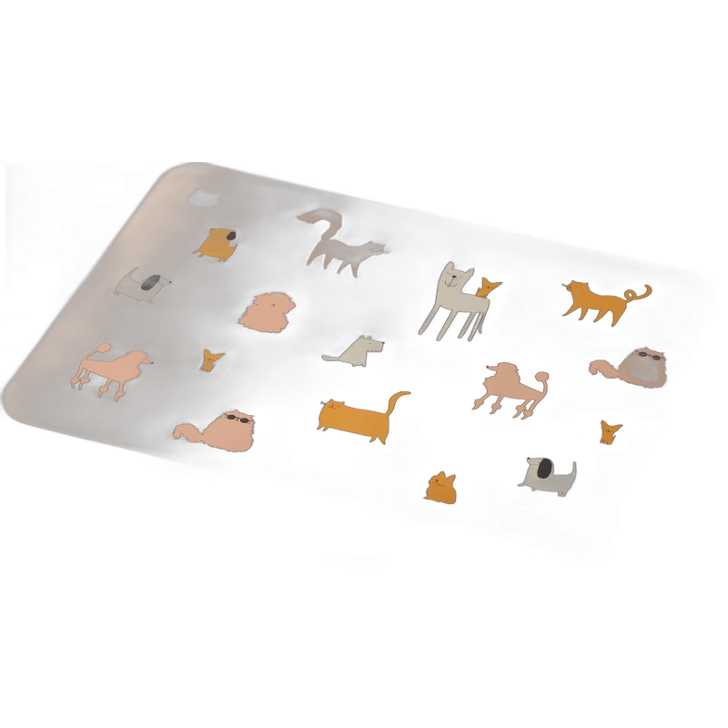 Liewood Jude Underlägg Cats and Dogs (Sandy)