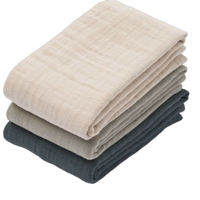 LIEWOOD Lewis Muslinfilt 3-Pack, Dove Blue