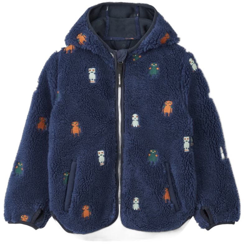 LIEWOOD Mara Pilejacka, Robots/Indigo blue, 110