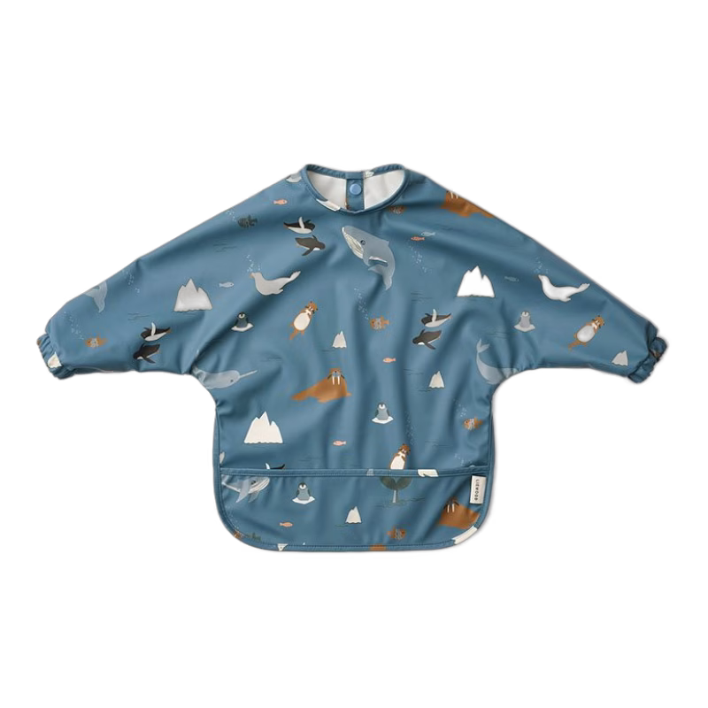 Liewood Merle Haklapp med ärm Arctic Sea (Ocean View)