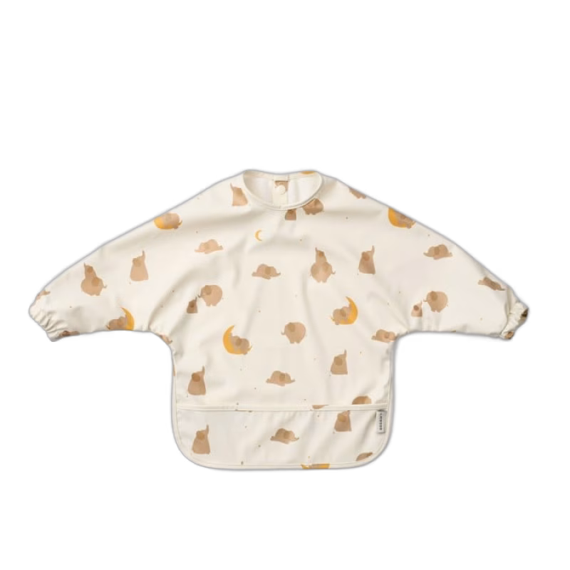 Liewood Merle Haklapp med ärm Elephant (Creme de la creme)