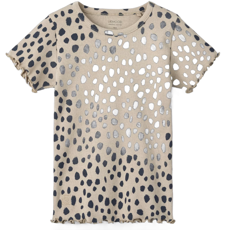 LIEWOOD Nieve T-shirt, Leo spots/Mist, 92