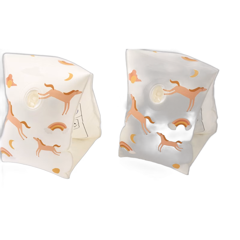 LIEWOOD Shirley Printed Armpuffar 2-Pack, Dream/Ecru, 15-30 kg