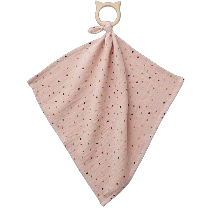 Liewood snuttefilt med bitleksak Dines, confetti mix