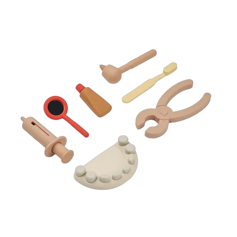 Liewood tandläkarset Frank, rosa multi mix