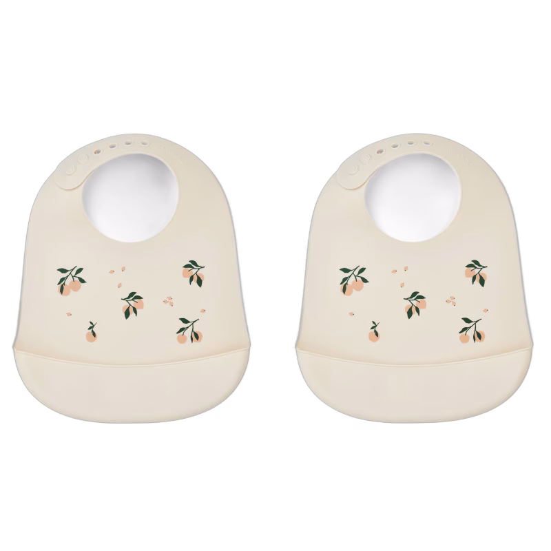 Liewood Tilda Haklapp 2-pack (Peach/Sea Shell)