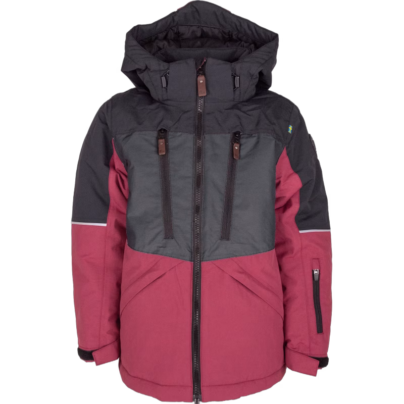 Lindberg Alpine Vinterjacka, Black/Cerise, 130