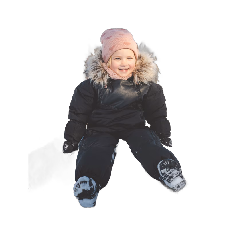 Lindberg Rocky Babyoverall, Svart, 92