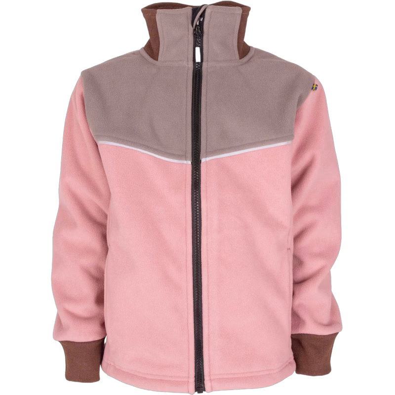 Lindberg Stormy Vindfleecejacka, Grey/Blush, 80