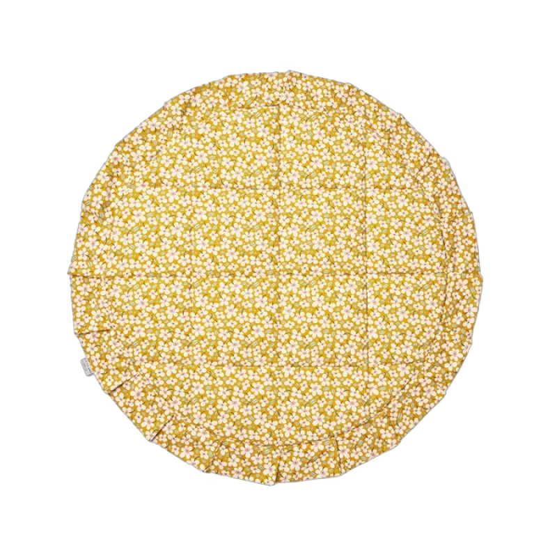 Little Anki Lekmatta Blomma (Gul)