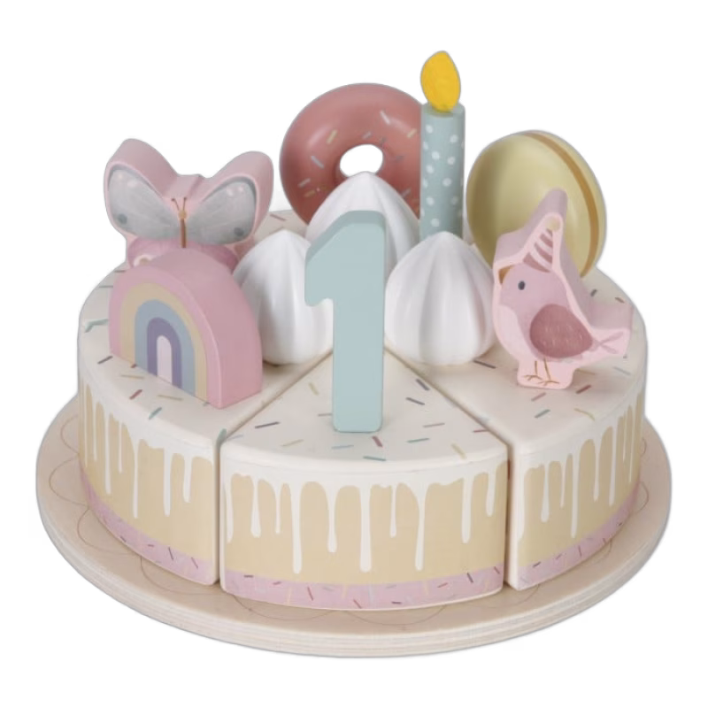 Little Dutch Födelsedagstårta (Rosa)