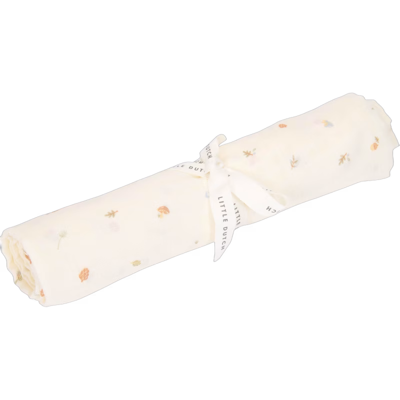 Little Dutch Forest Treasures Muslinfilt, Vit