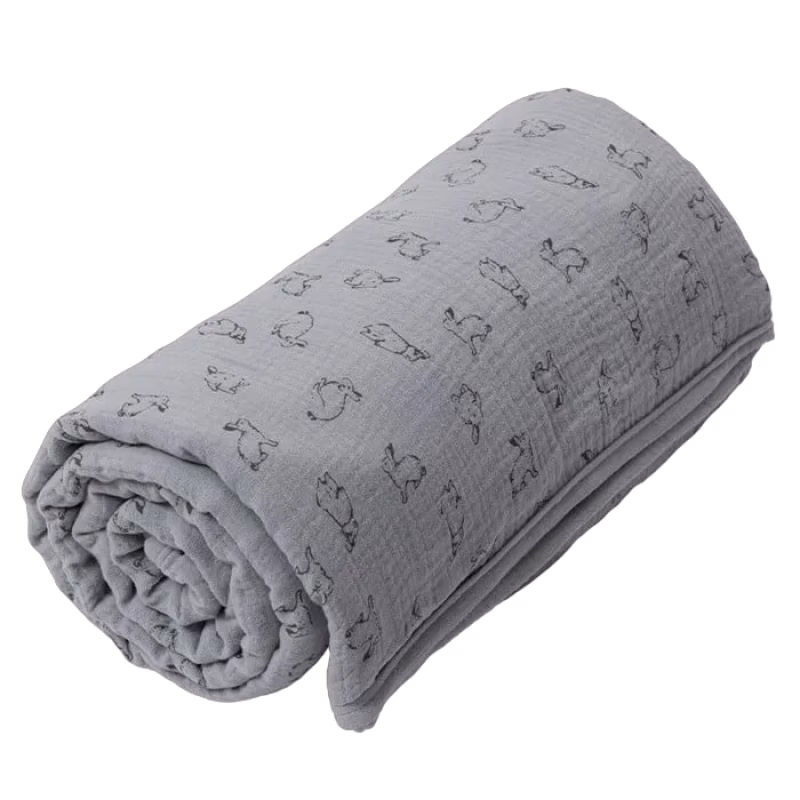 Little Louie Annie Babyfilt 120x120cm (Grå)