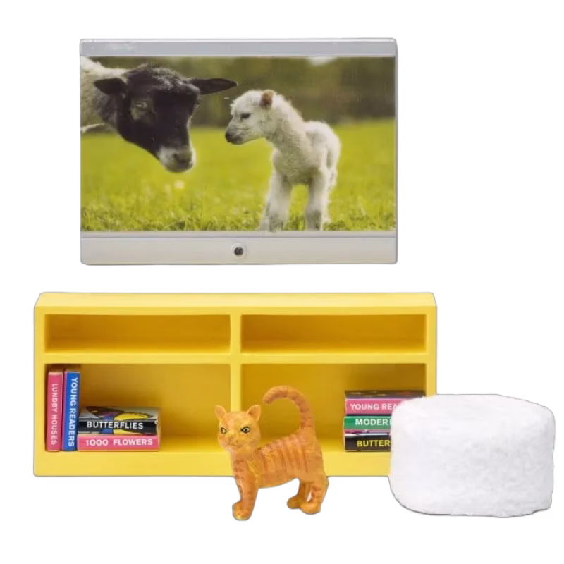Lundby TV-set