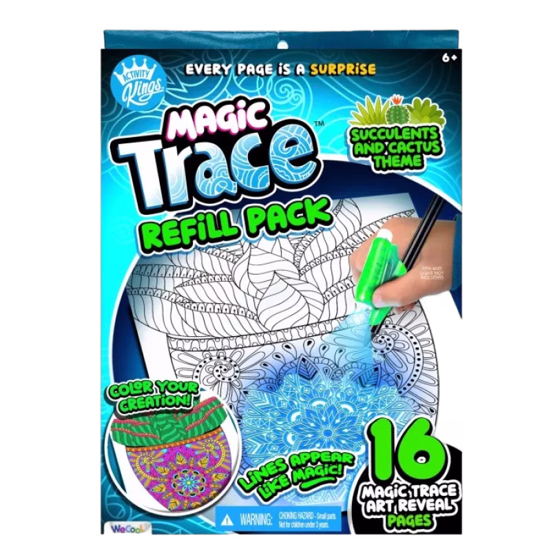 Magic Trace-refillpaket med avslöjande-ritark
