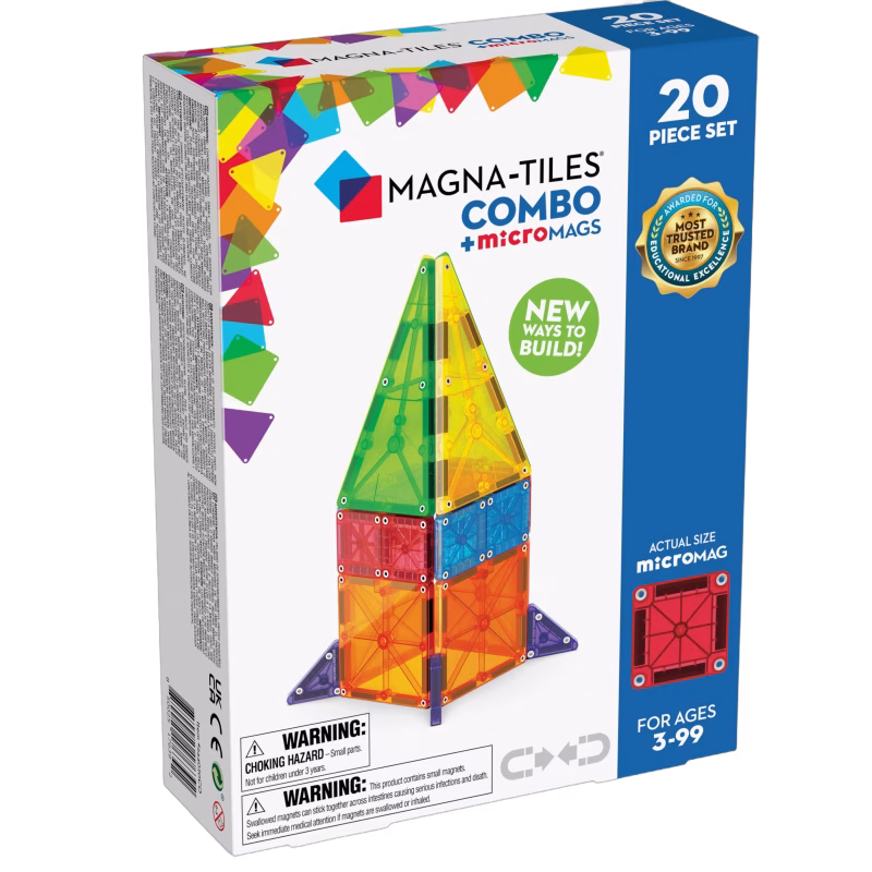 MAGNA-TILES Combo Byggsats 20 Delar