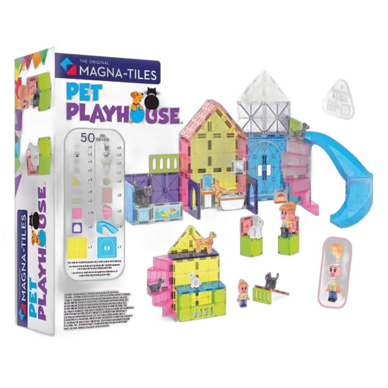 Magna-Tiles  Pet Playhouse 50 delar