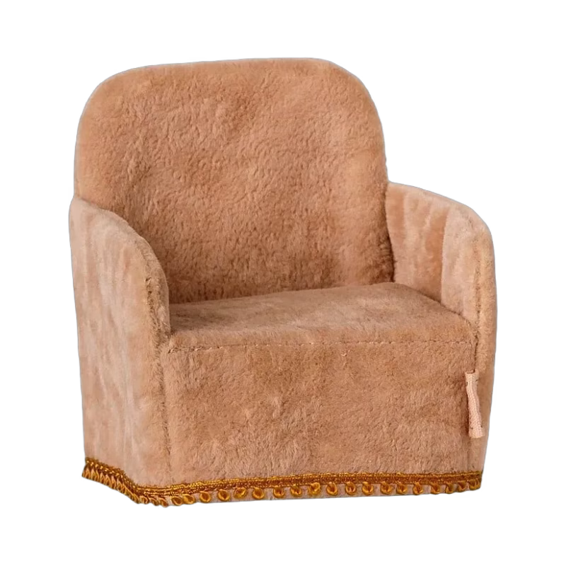 Maileg Fällstol Mus (Powder)