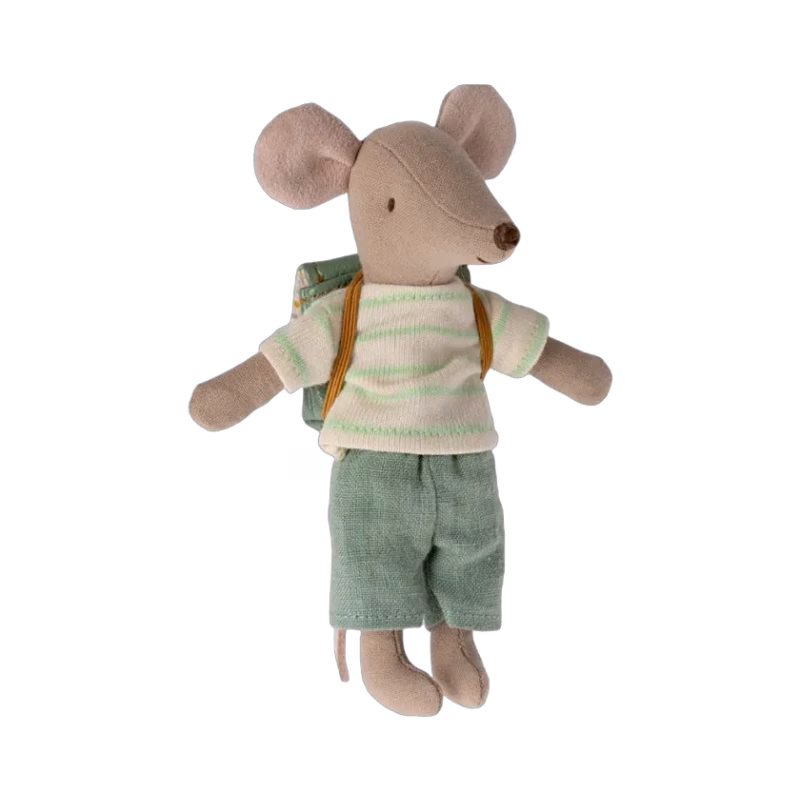 Maileg Trehjulingsmus storebror