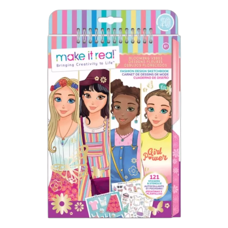 Make it Real Blooming Vibes Sketchbook