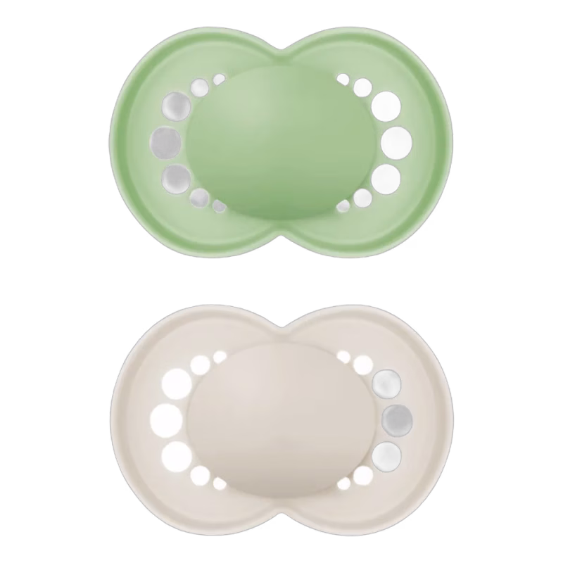 Mam Napp original 6-16m silikon 2-pack Neutral