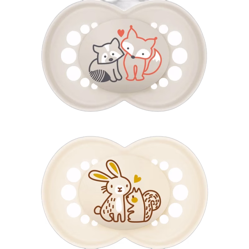 MAM Nappar 2-Pack 16-36m, Neutral